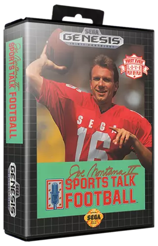 jeu Joe Montana Sports Talk Football